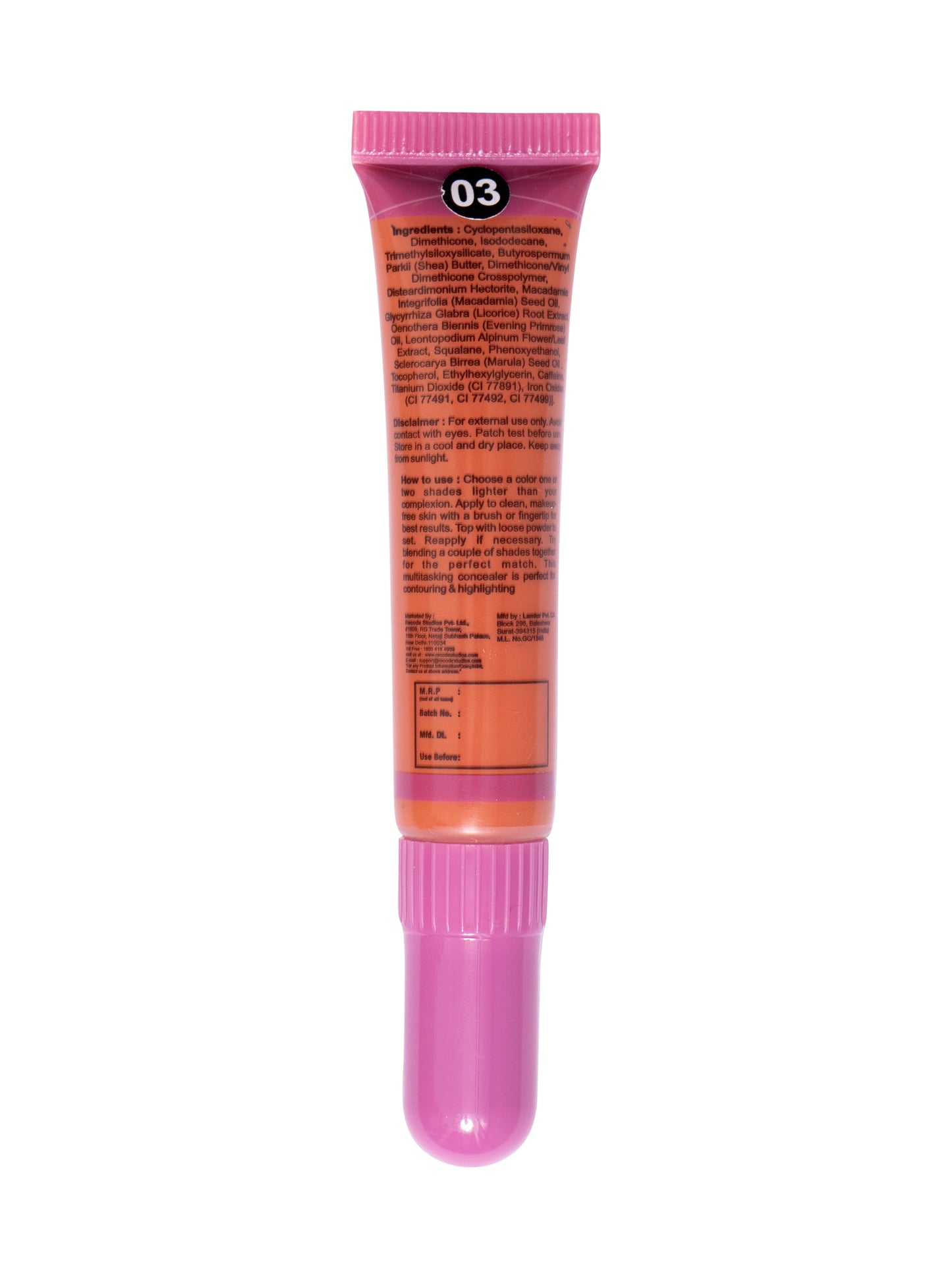 Recode Concealer 03 - 8 G
