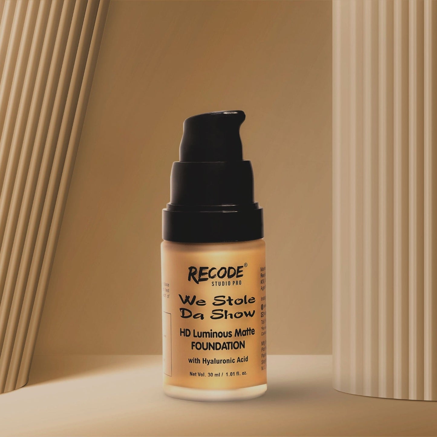 08 HD Luminous Matte Foundation 30ML 08 Hodu