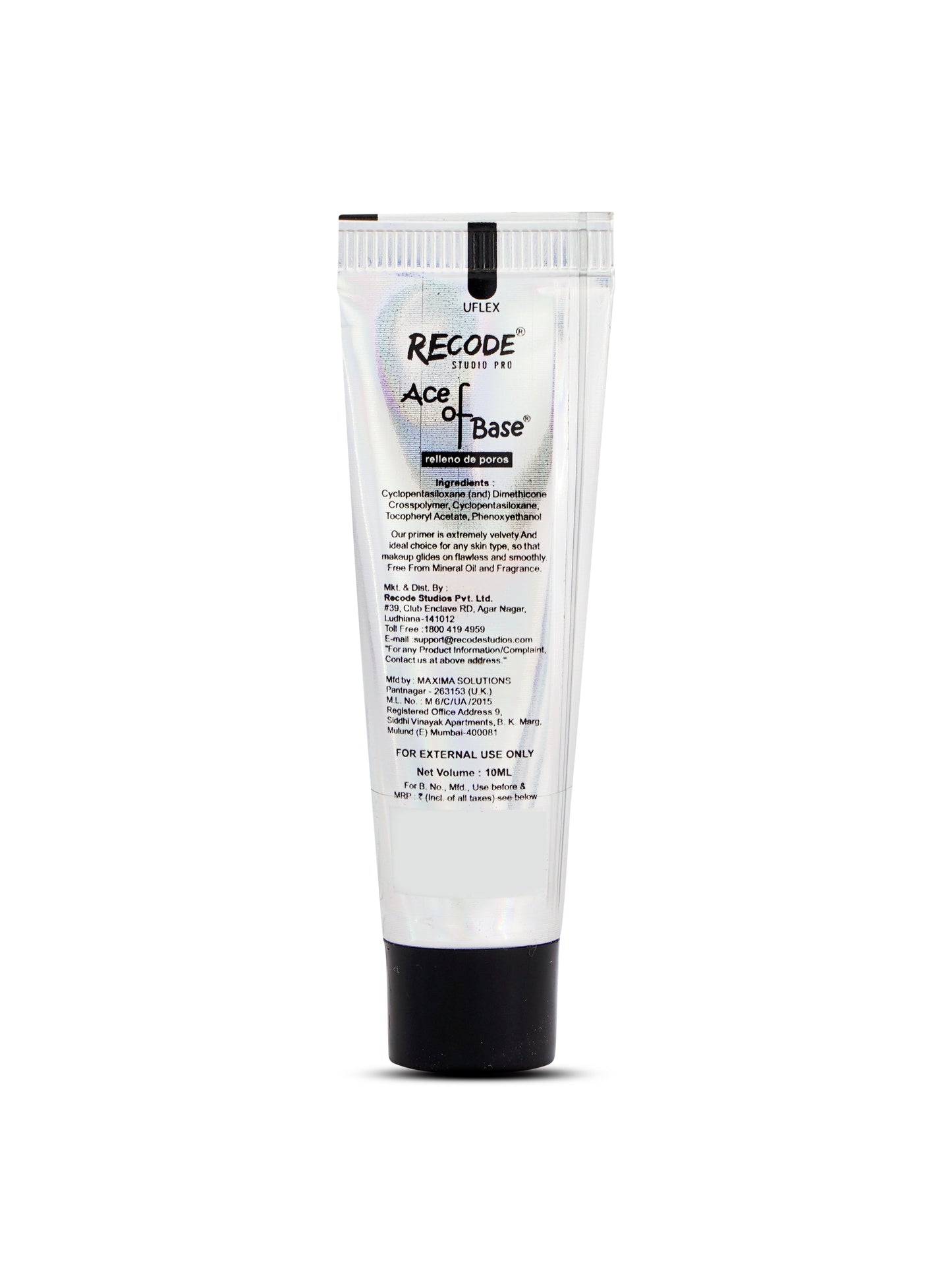 Recode 10 ML Makeup Primer Ace Of Base