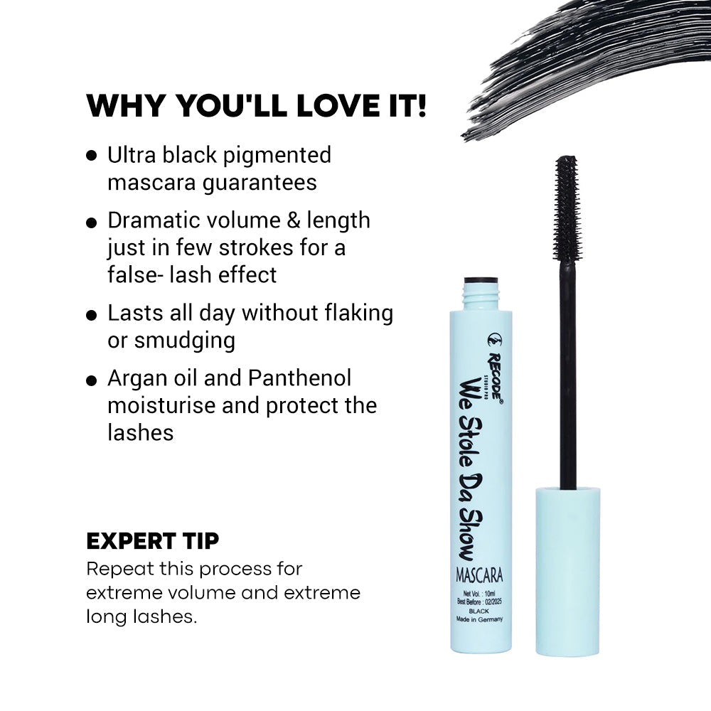 Recode Mascara Black Germany -10 ML