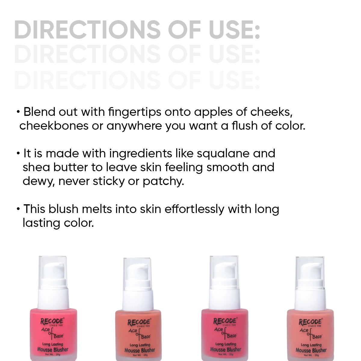 Recode Liquid Blusher 20 G - 02 One More Time