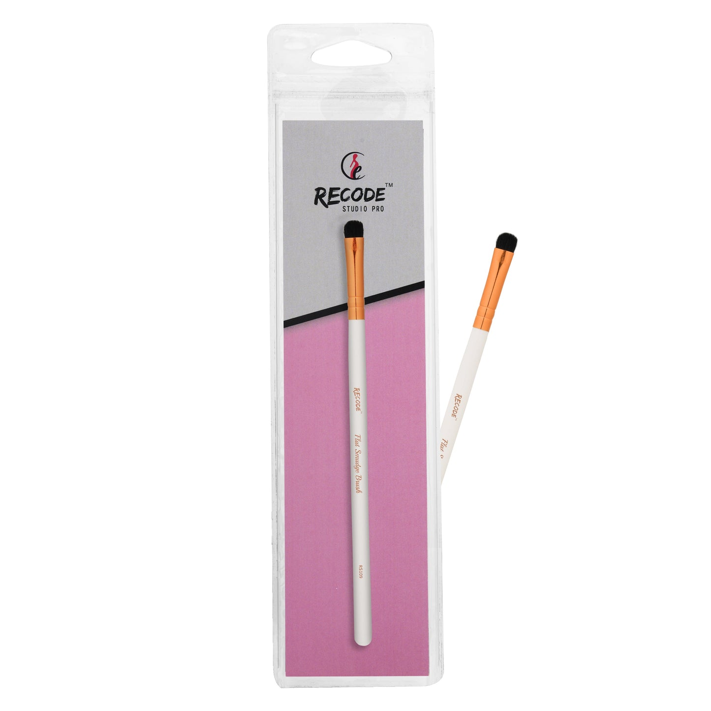 RS 109 Flat Smudge/Eyebrow Powder Brush - Recode