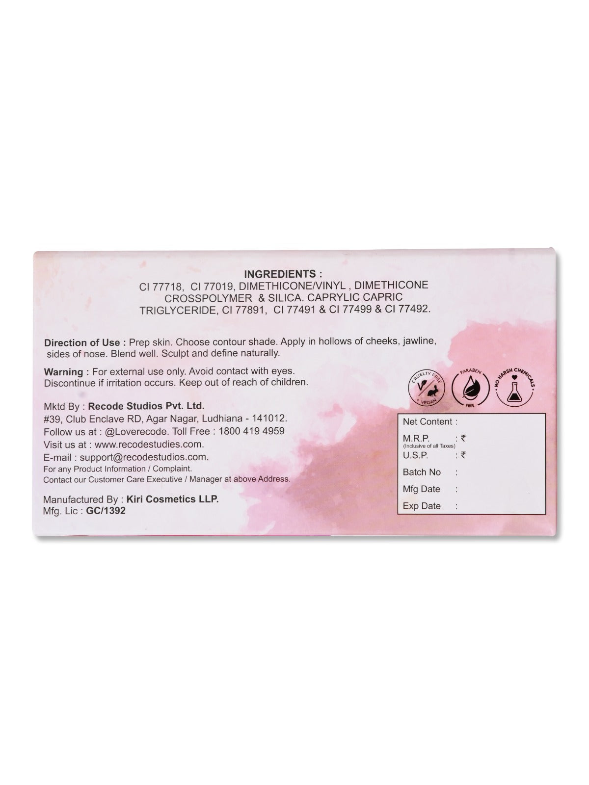 Recode Highlighting & HD Contour Palette - 36 G