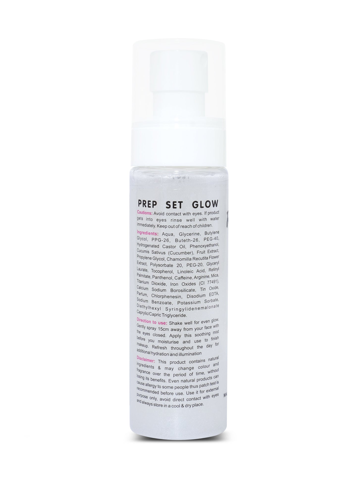 Recode Prep Set Glow-100 ML with Silver Shimmer