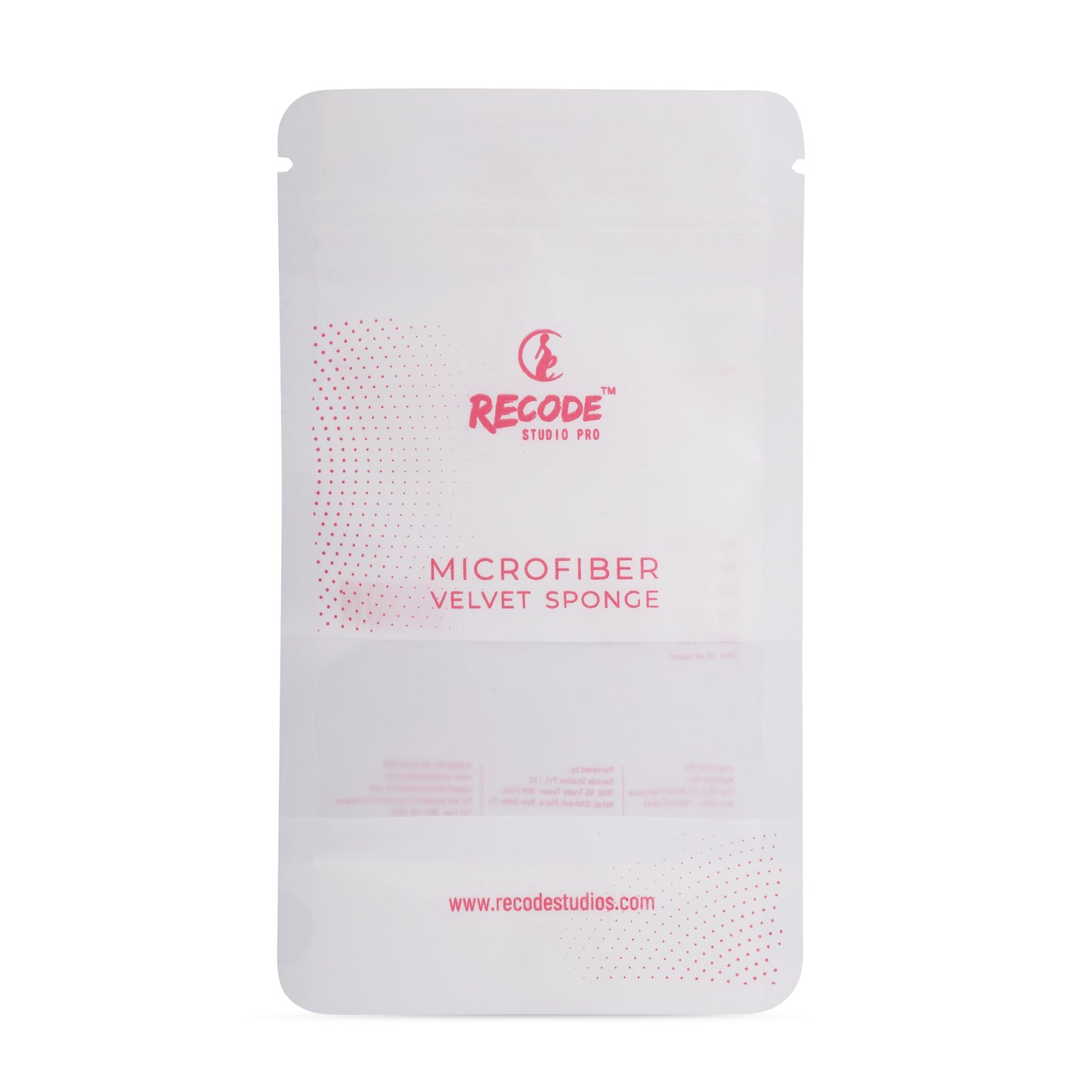 Recode Microfiber Velvet Sponge