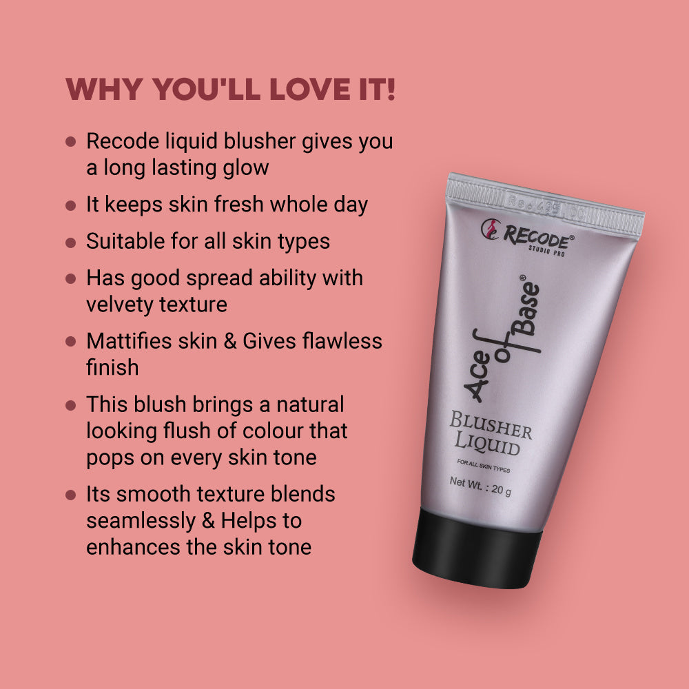 Recode Liquid Blusher Say It Right - 20 G
