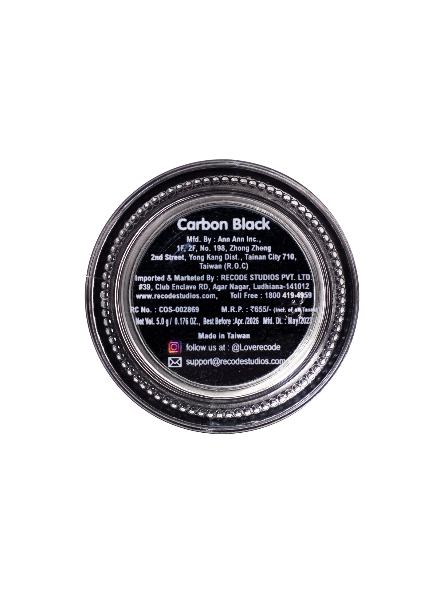 Recode Gel Eyeliner Black 5 G