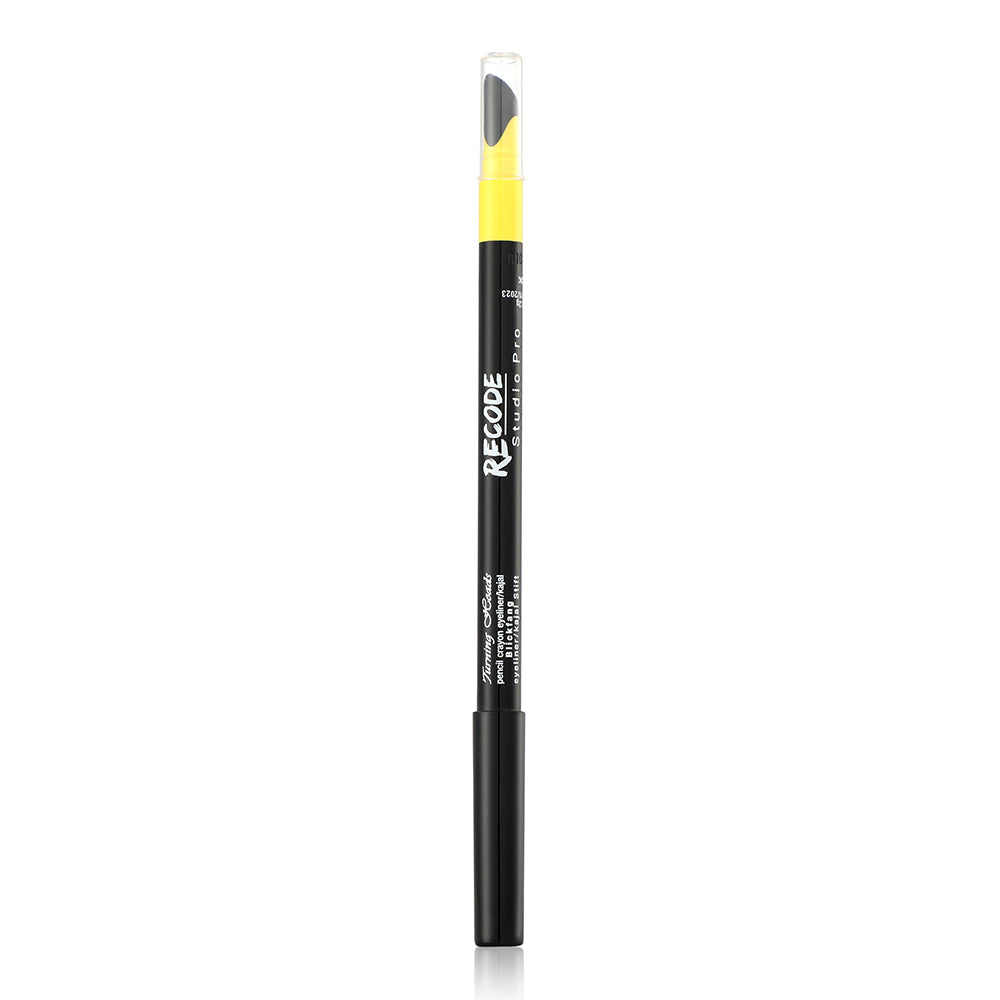 Recode Turning Heads Black Crayon Gel Eyeliner Cum Kajal Pencil 1.20 gms