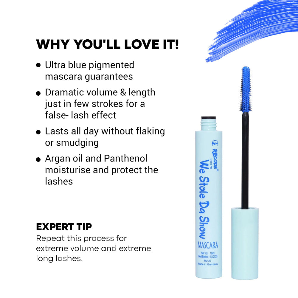 Recode Mascara Blue-10 ML